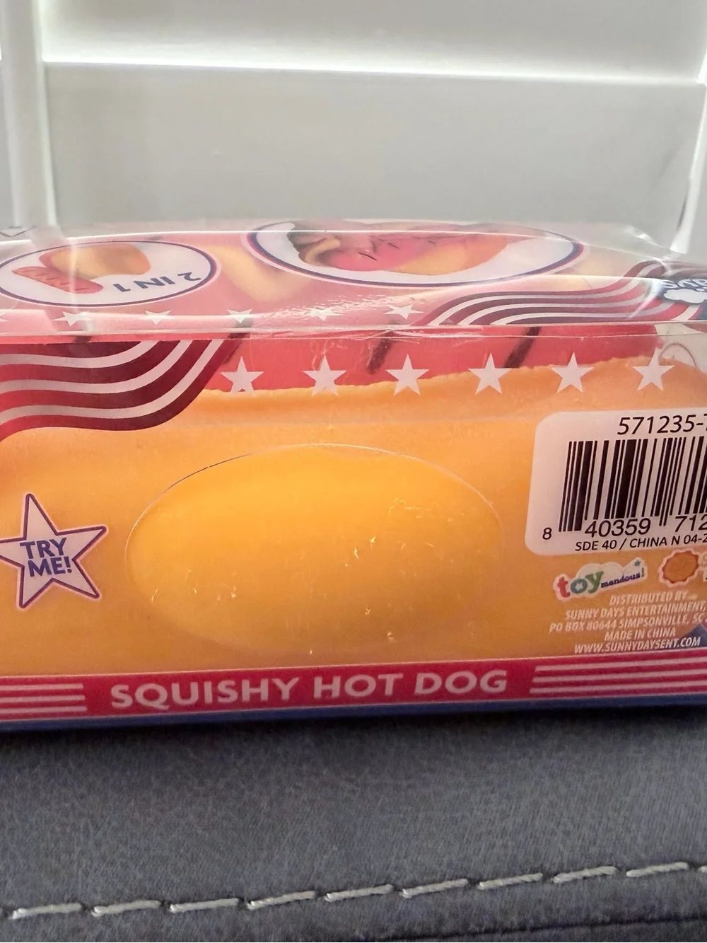 Pink Hot Dog Squishy Stress Toy - Women Bath & Body